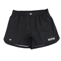 Wina Curved Shorts - Black