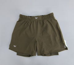 Hybrid Shorts - Khaki
