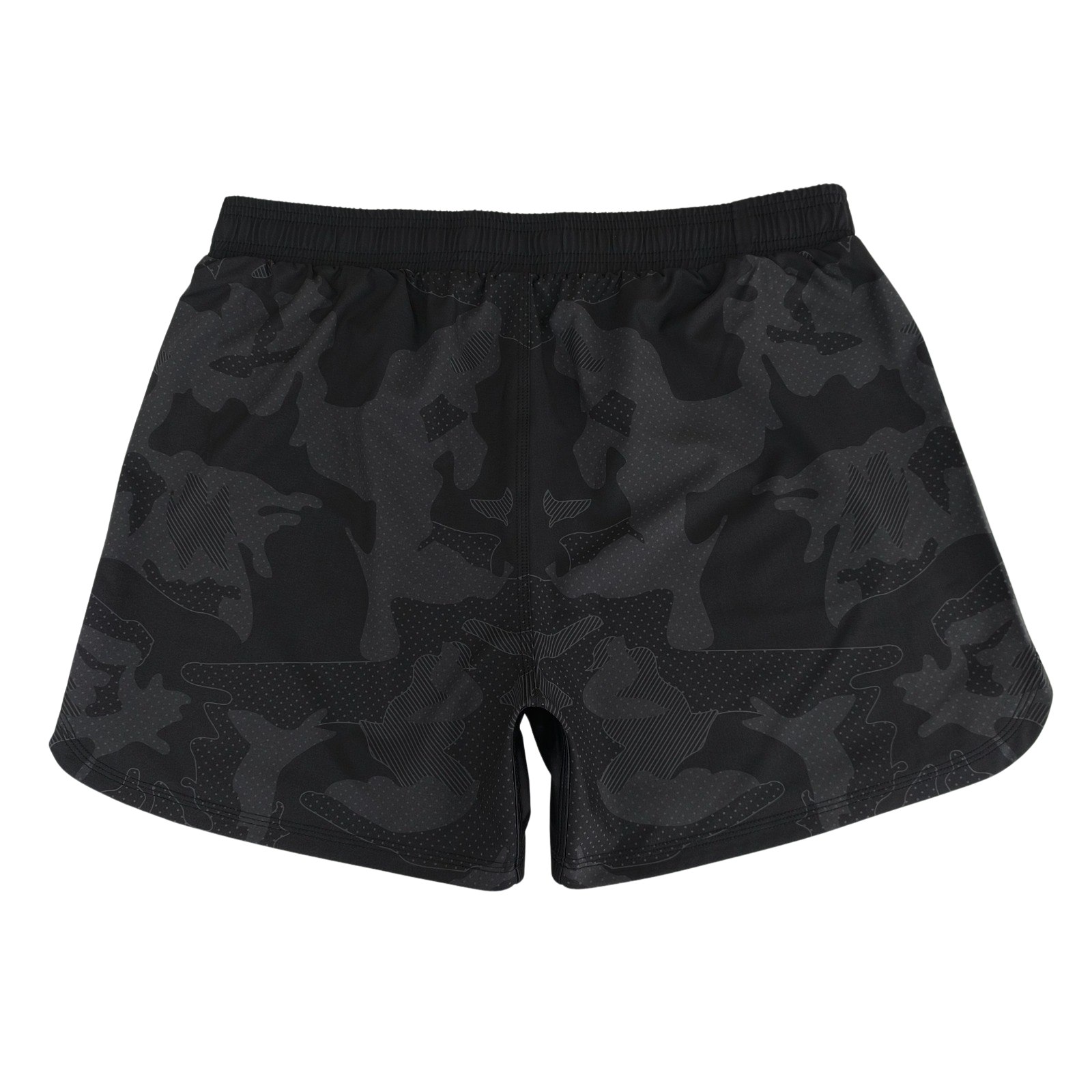 Monochrome Curved Shorts