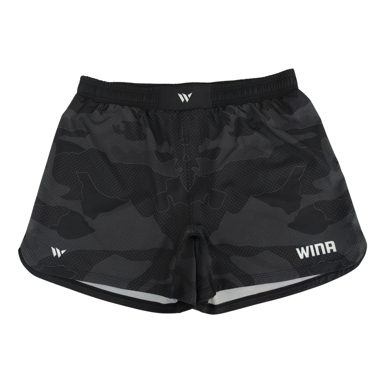 Monochrome Curved Shorts