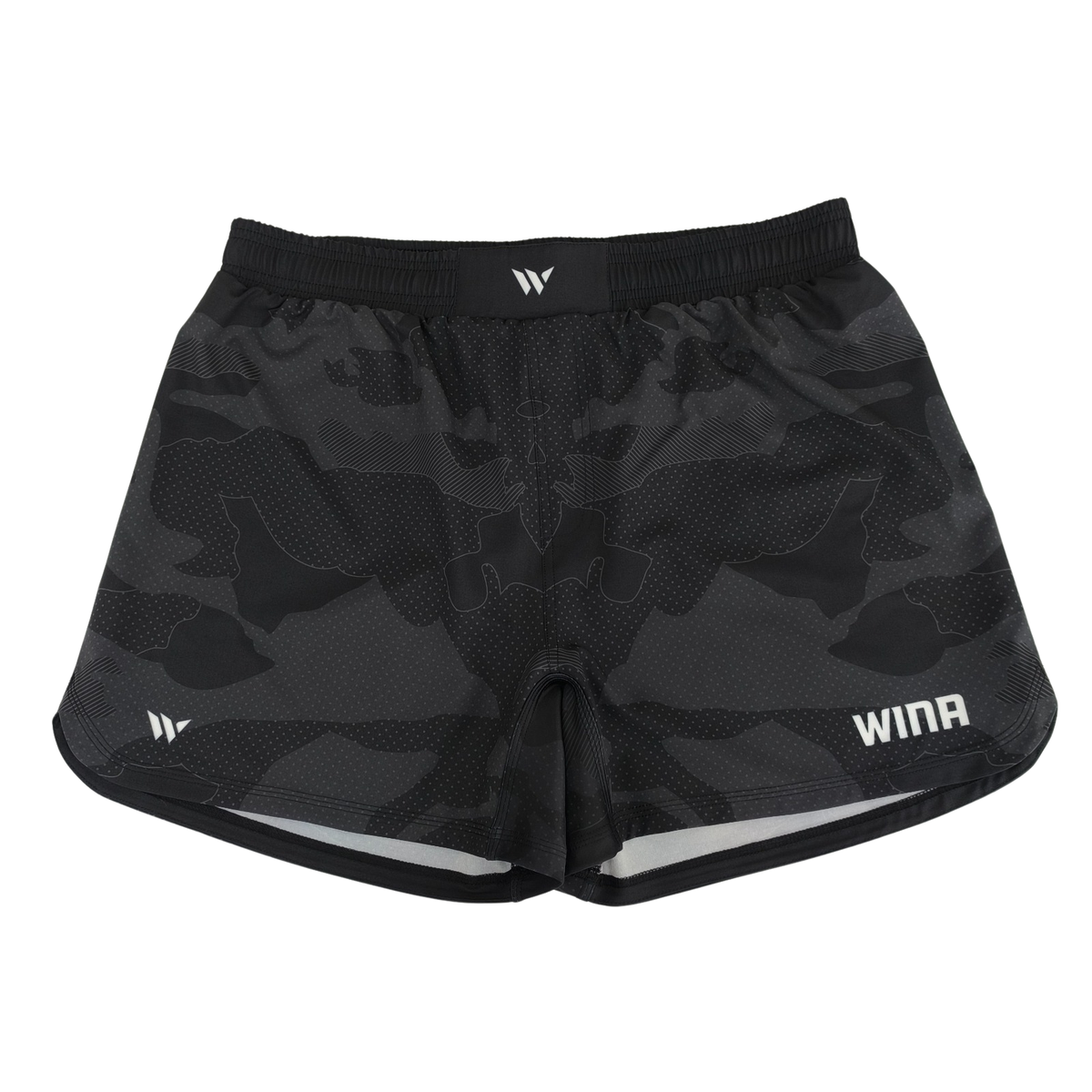 Monochrome Curved Shorts